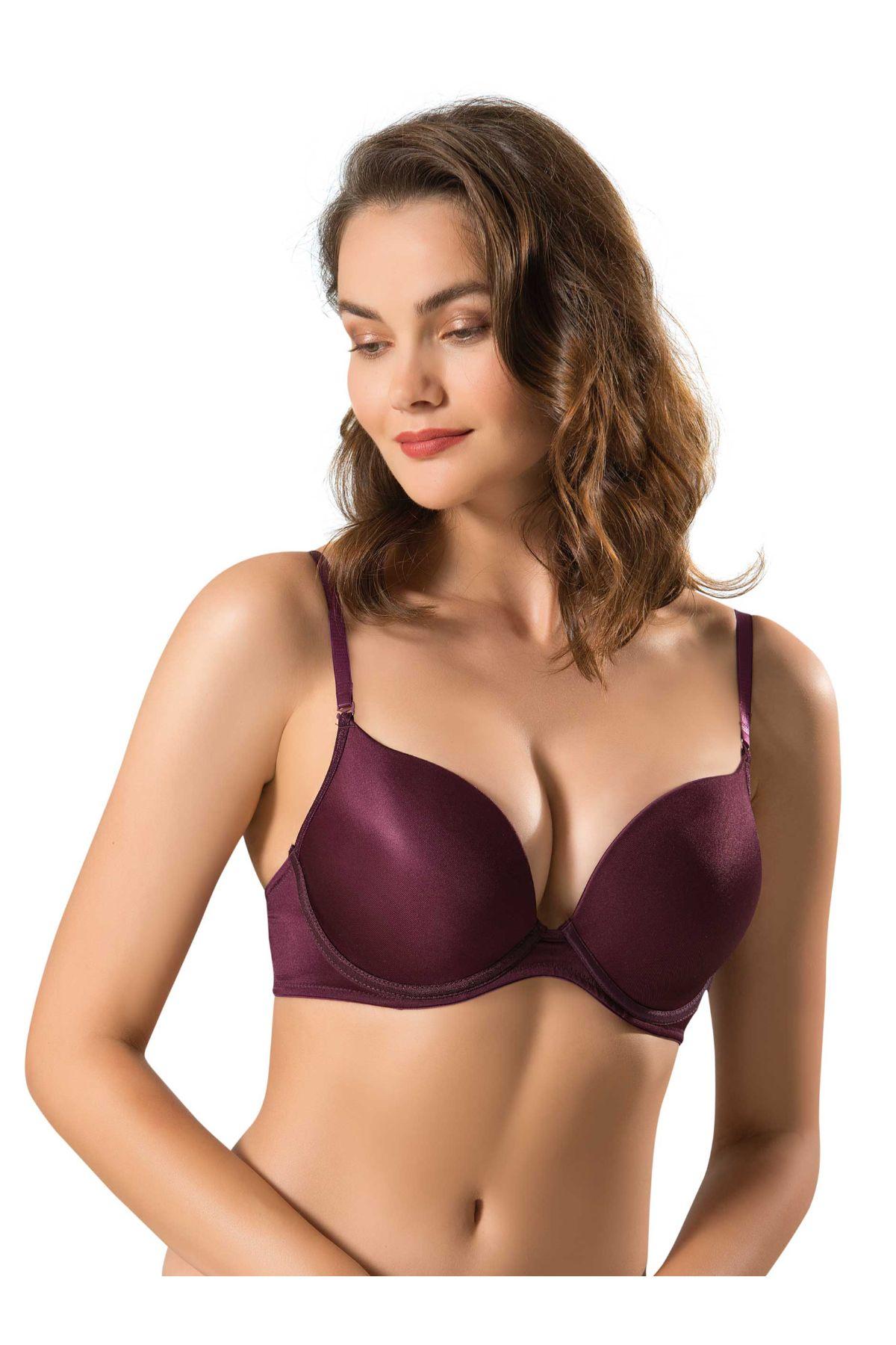 Lejardin Kadın Destekli Sütyen Sihirli Micro Cup Push Up - Thumbnail