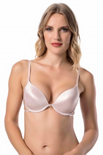 LEJARDİN - Lejardin Kadın Desteksiz Sütyen Biyeli Taşlı Micro (1)