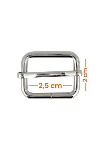 LİKYA HOBİ - Likya 2.5cm-2cm-4mm Sürgü Nikel (1)