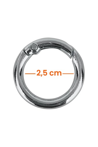 LİKYA HOBİ - Likya 2.5cm-4cm Yaylı Halka Nikel (1)