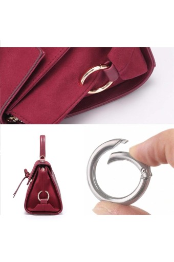 LİKYA HOBİ - Likya 3.8cm-4.5mm Yaylı Halka Siyah Nikel (1)