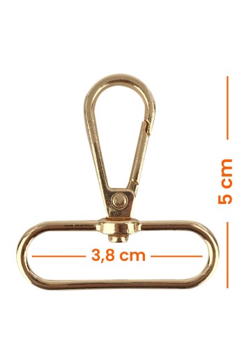 LİKYA HOBİ - Likya 3.8cm Yaylı Kanca 8Gr Açık Altın