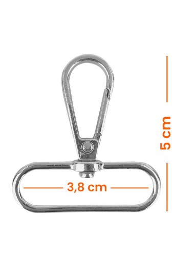 LİKYA HOBİ - Likya 3.8cm Yaylı Kanca 8Gr Nikel (1)