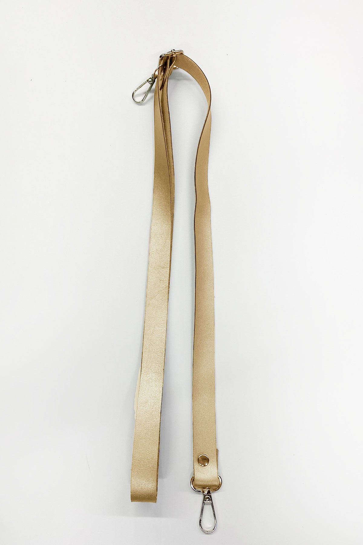 Likya Ayarlanabilir Çanta Sapı Düz Toz Deri - Thumbnail