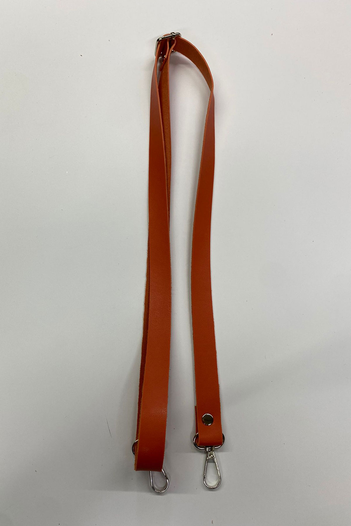 Likya Ayarlanabilir Çanta Sapı Düz Toz Deri - Thumbnail