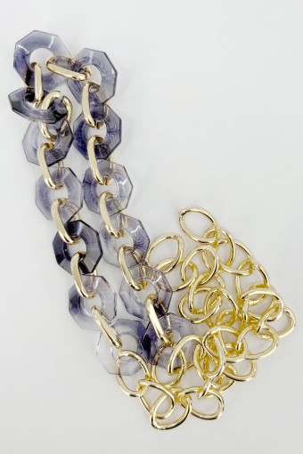 LİKYA HOBİ - Likya Çanta Askısı Altıgen Model Akrilik Zincirli 60 Cm (1)