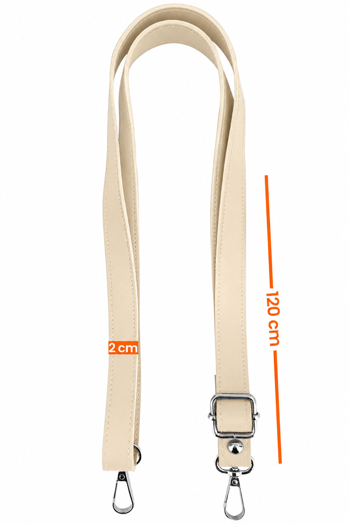 Likya Çanta Askısı Ayarlanabilir Düz 120cm - Thumbnail