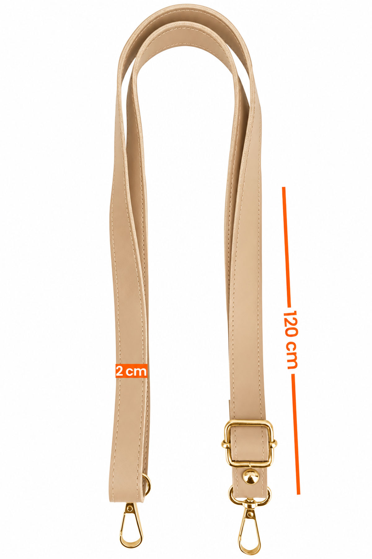 Likya Çanta Askısı Ayarlanabilir Düz 120cm - Thumbnail