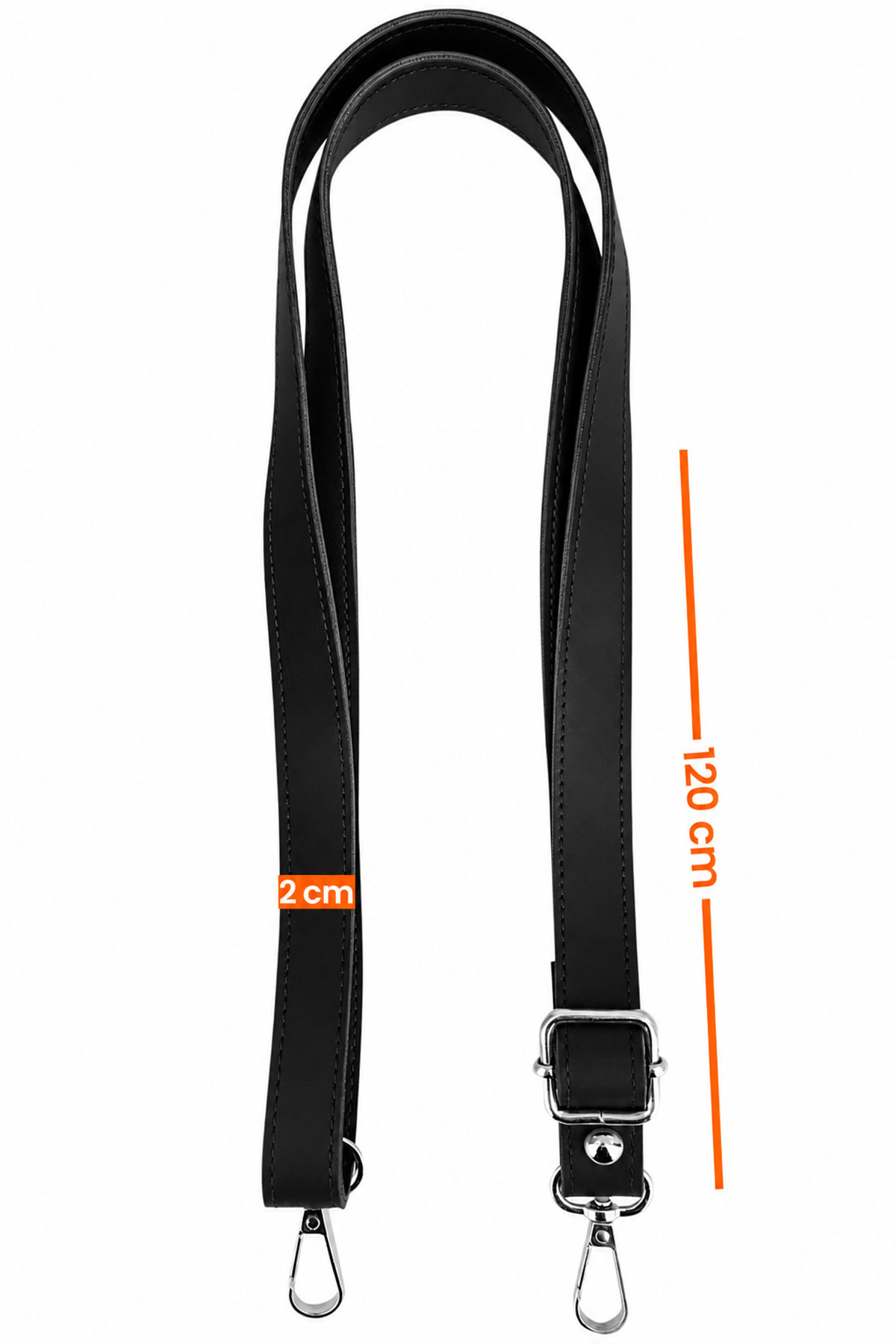 Likya Çanta Askısı Ayarlanabilir Düz 120cm - Thumbnail