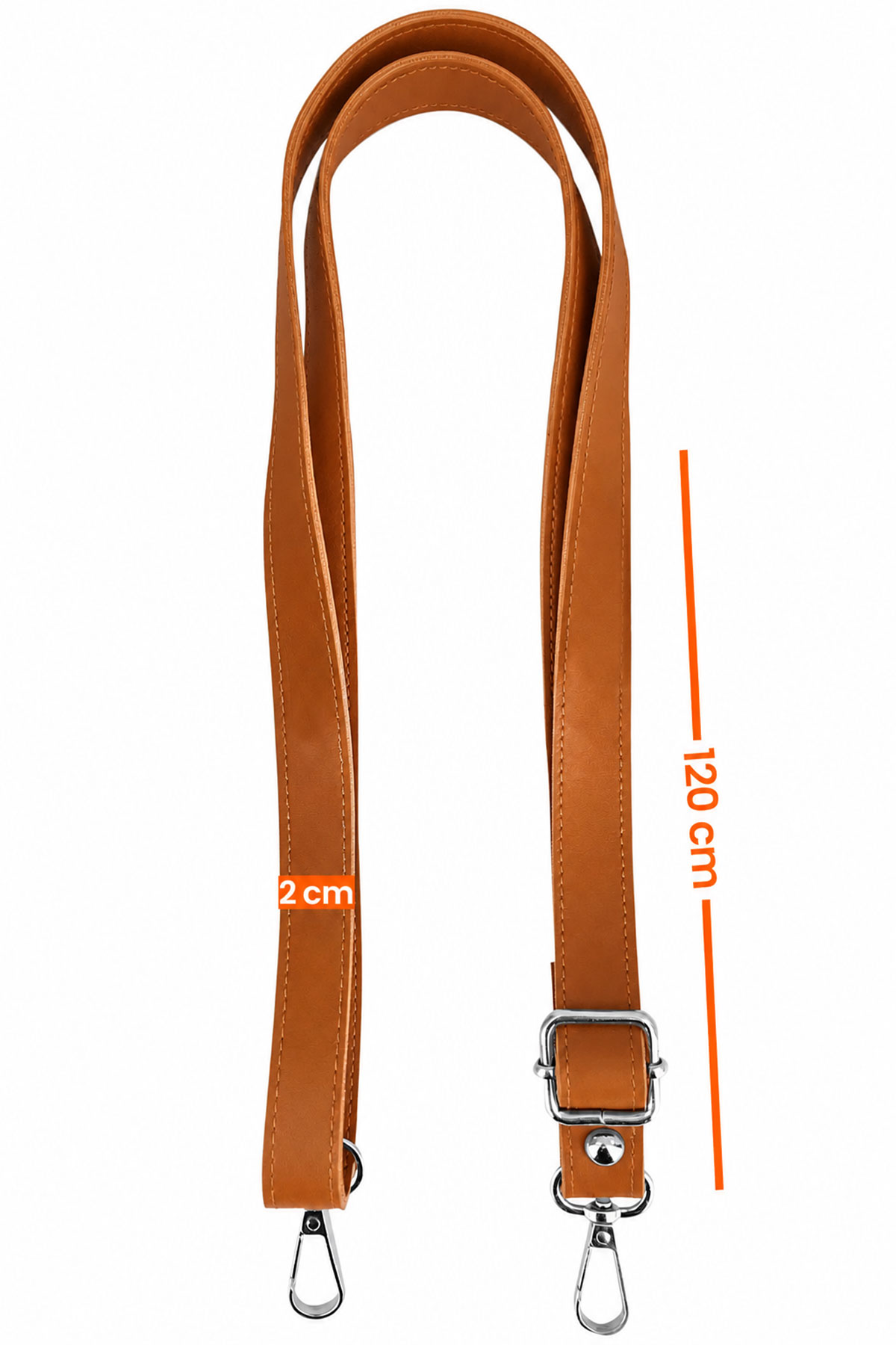 Likya Çanta Askısı Ayarlanabilir Düz 120cm - Thumbnail