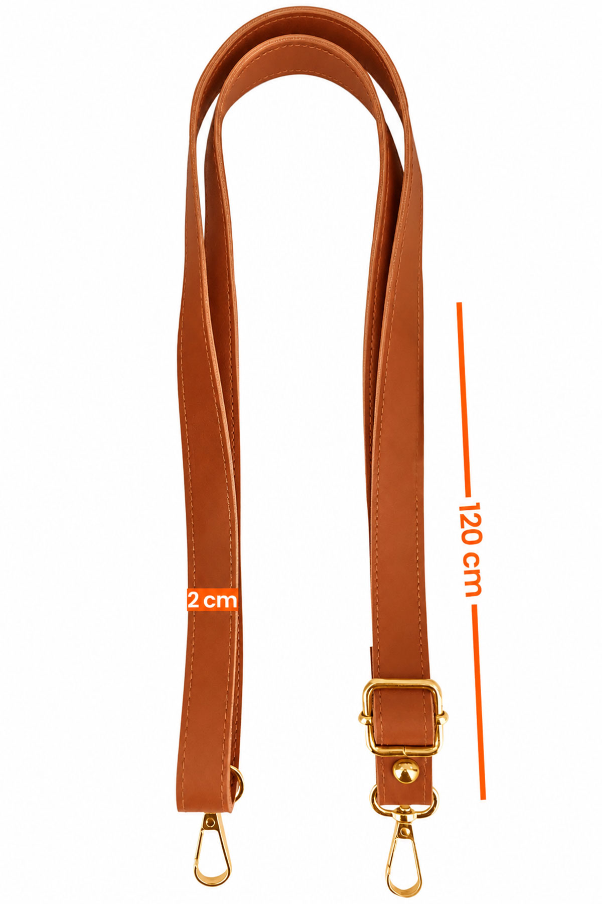 Likya Çanta Askısı Ayarlanabilir Düz 120cm - Thumbnail