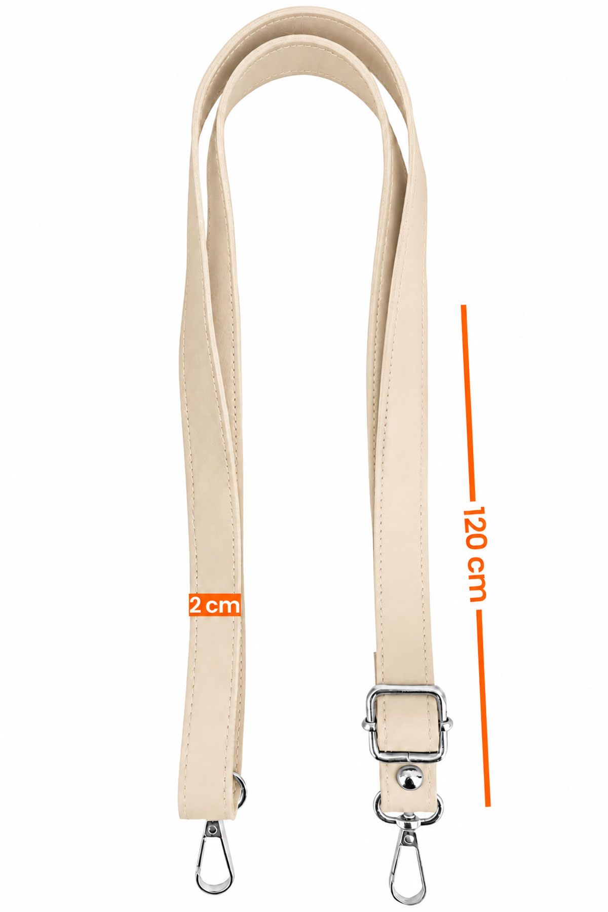 Likya Çanta Askısı Ayarlanabilir Düz 120cm - Thumbnail