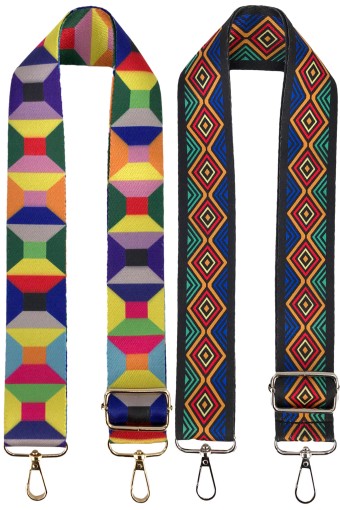 LİKYA HOBİ - Likya Çanta Askısı Desenli Dar Dokuma Ayarlanabilir Polyester120 Cm (1)