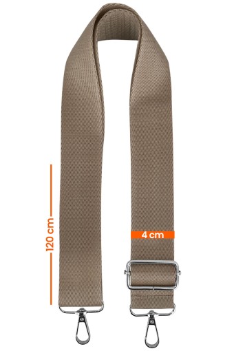 LİKYA HOBİ - Likya Çanta Askısı Düz Dar Dokuma Ayarlanabilir Polyester 120 Cm