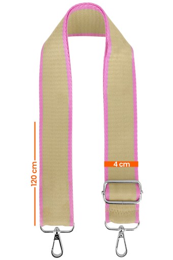 LİKYA HOBİ - Likya Çanta Askısı Düz Dar Dokuma Ayarlanabilir Polyester 120 Cm (1)