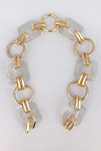 LİKYA HOBİ - Likya Çanta Askısı Kare Model Akrilik Zincirli 60 Cm (1)