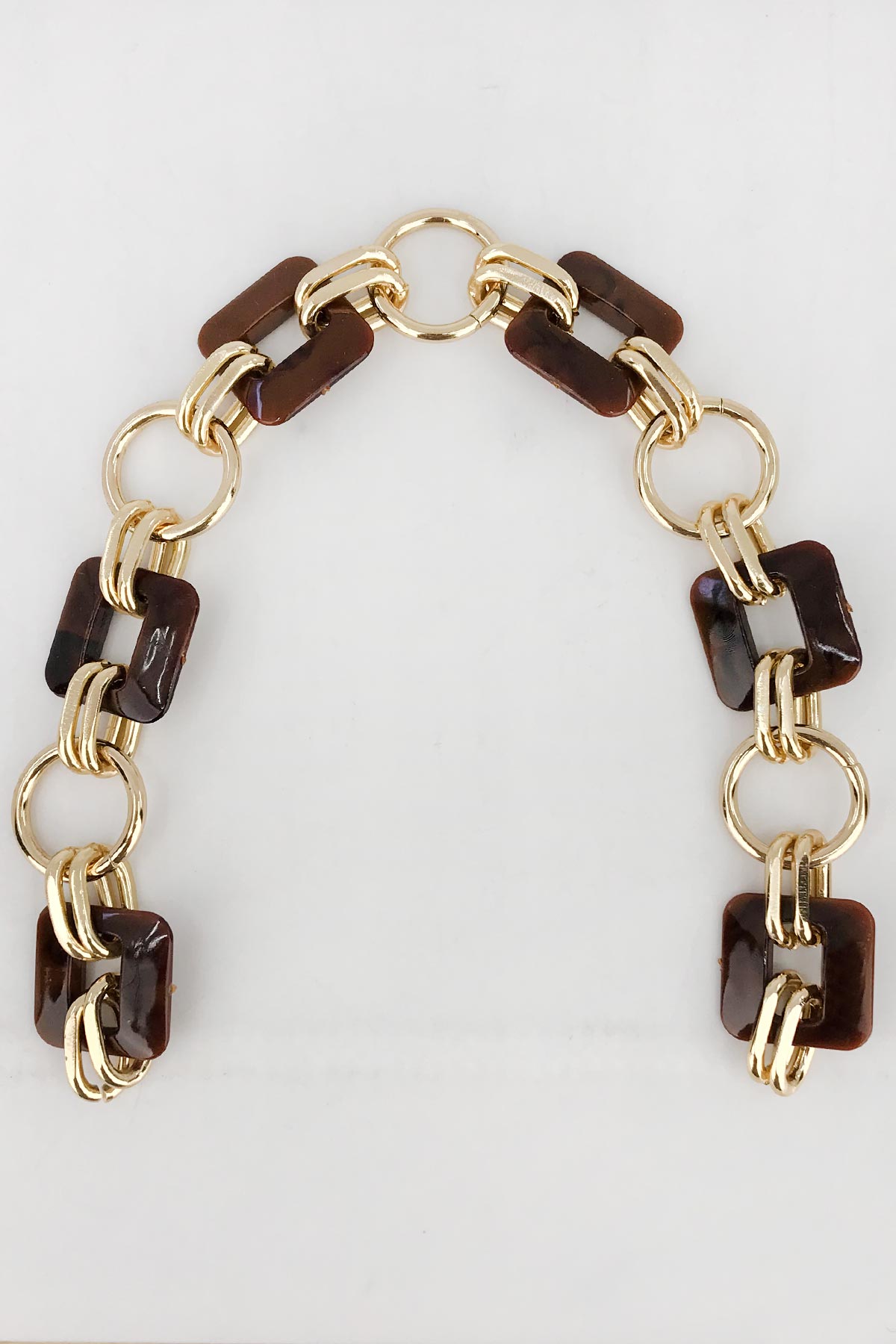 Likya Çanta Askısı Kare Model Akrilik Zincirli 60 Cm - Thumbnail