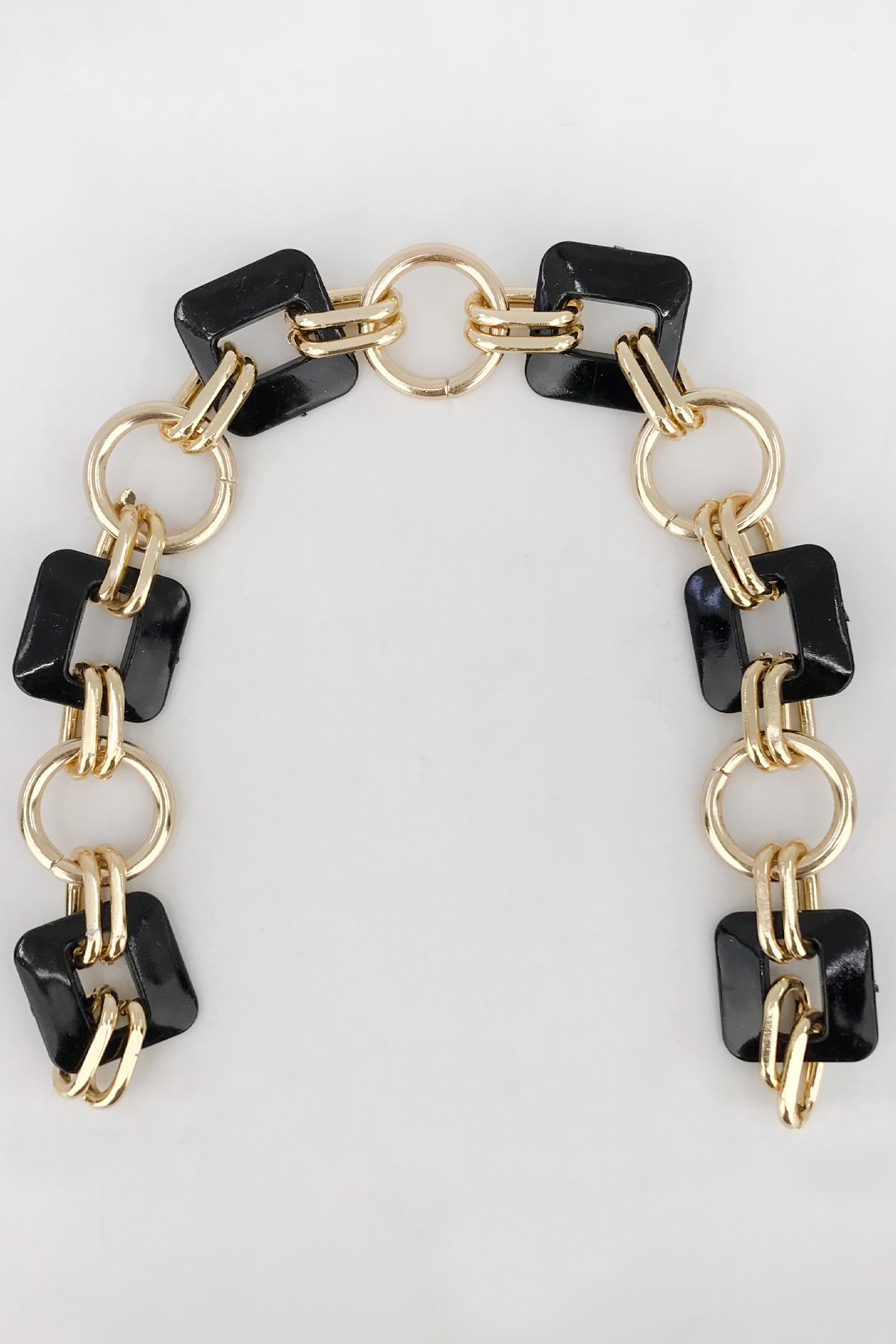 Likya Çanta Askısı Kare Model Akrilik Zincirli 60 Cm - Thumbnail