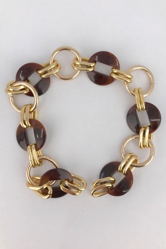 LİKYA HOBİ - Likya Çanta Askısı Küçük Yuvarlak Model Akrilik Zincirli 60 Cm