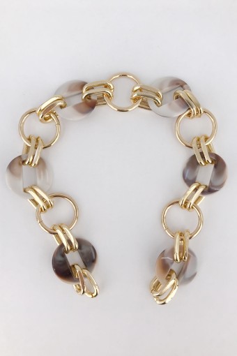 LİKYA HOBİ - Likya Çanta Askısı Küçük Yuvarlak Model Akrilik Zincirli 60 Cm (1)