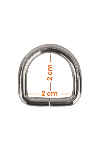 LİKYA HOBİ - Likya Çanta D Halka Yuvarlak 2 Cm