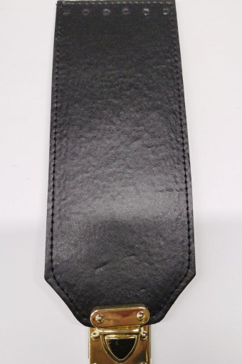 LİKYA HOBİ - Likya Çanta Kapağı 20x8 Cm Salpalı Deri