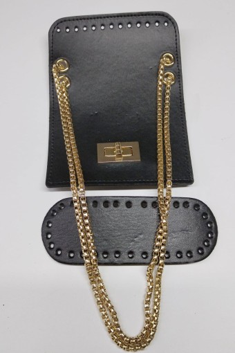 LİKYA HOBİ - Likya Çanta Seti 20x15 Cm Model 24 Salpalı Deri