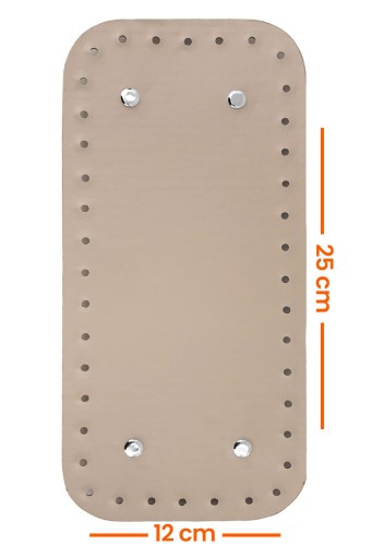 LİKYA HOBİ - Likya Çanta Tabanı 12X25 Cm Deri (1)