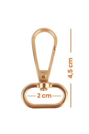 LİKYA HOBİ - Likya Çanta Yay Kanca 2 Cm