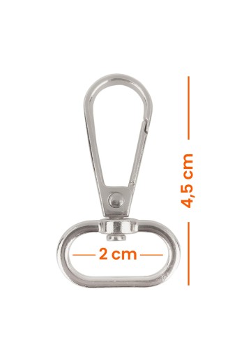 LİKYA HOBİ - Likya Çanta Yay Kanca 2 Cm (1)