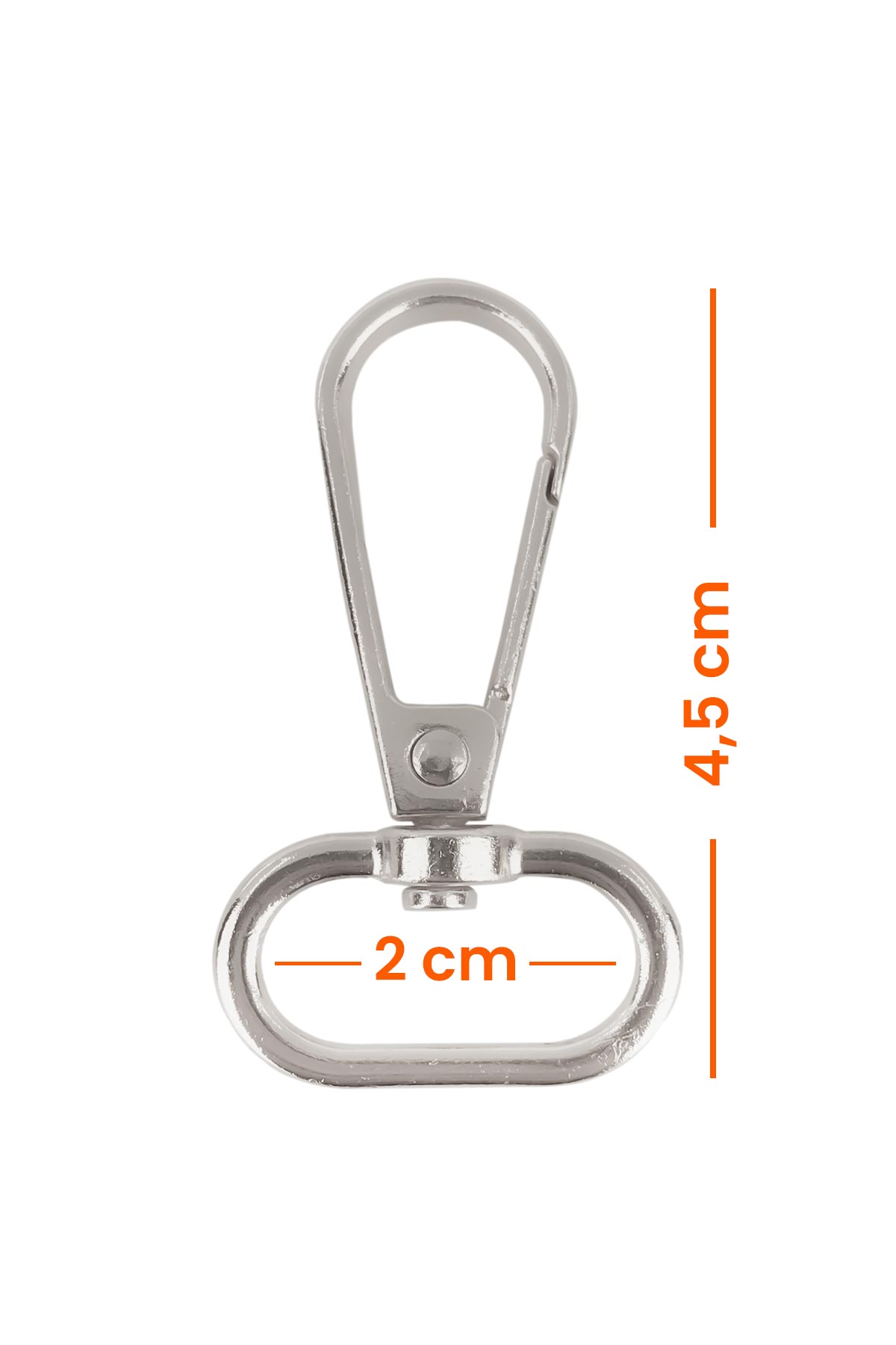 Likya Çanta Yay Kanca 2 Cm - Thumbnail