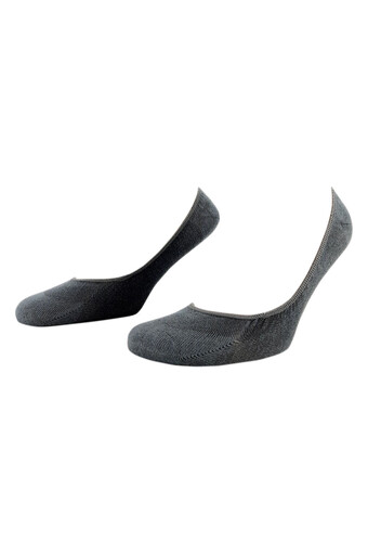 LİKYA ÇORAP - Likya Erkek Bambu Babet Çorap - Düz