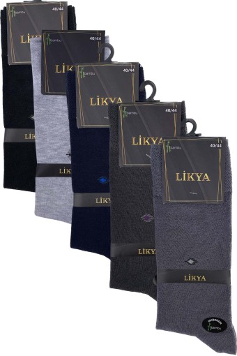 LİKYA ÇORAP - Likya Erkek Bambu Soket Çorap - Desenli (1) LİKYA ÇORAP - Likya Erkek Bambu Soket Çorap - Desenli (1)