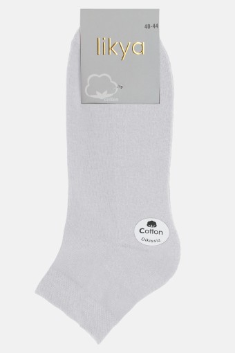 LİKYA ÇORAP - Likya Erkek Çorap Taban Altı Havlu Yarım Konç Pamuk Düz LİKYA ÇORAP - Likya Erkek Çorap Taban Altı Havlu Yarım Konç Pamuk Düz