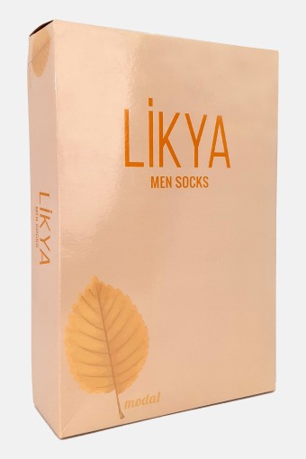 LİKYA ÇORAP - Likya Erkek Garson Modal Soket Çorap - Düz (1)