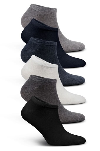 LİKYA ÇORAP - Likya Erkek Patik Çorap Dikişsiz