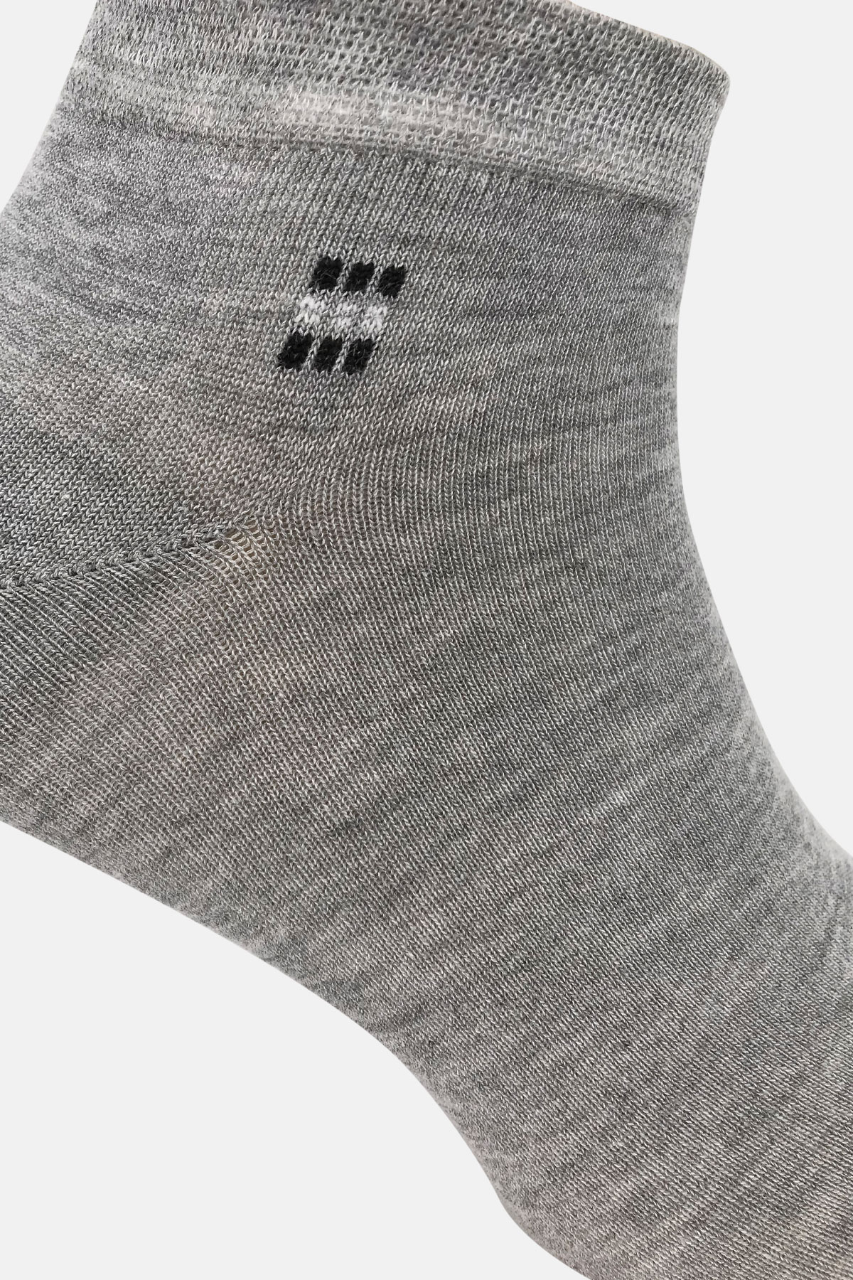 Likya Erkek Patik Çorap Desen 5 Bambu - Thumbnail