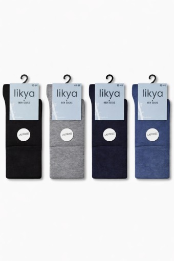 LİKYA ÇORAP - Likya Erkek Soket Çorap Bambu Soft Comfort (1)
