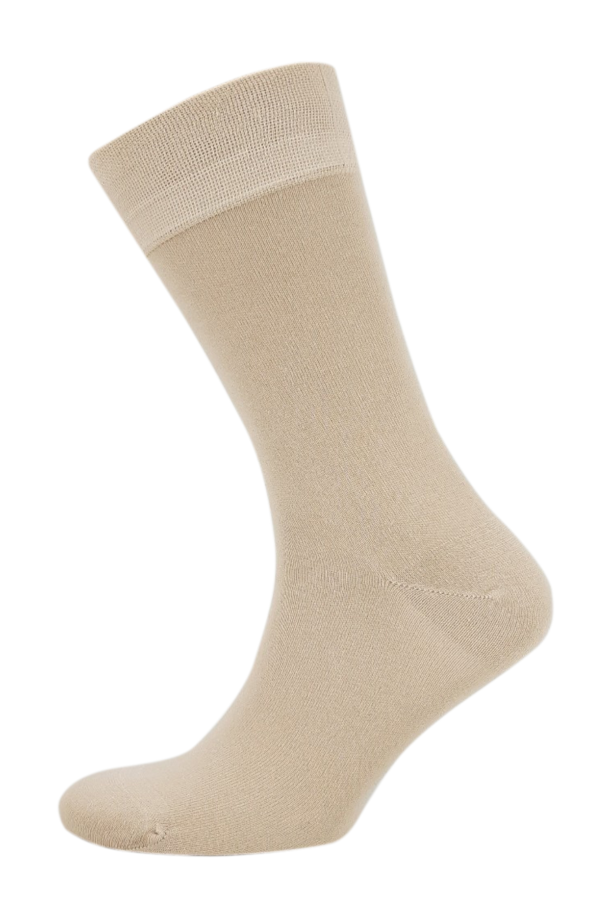 Likya Erkek Soket Çorap Bambu Yazlık Düz - Thumbnail