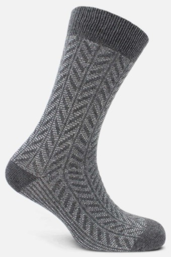 LİKYA ÇORAP - Likya Erkek Soket Çorap Desenli Lambswool Yün LİKYA ÇORAP - Likya Erkek Soket Çorap Desenli Lambswool Yün