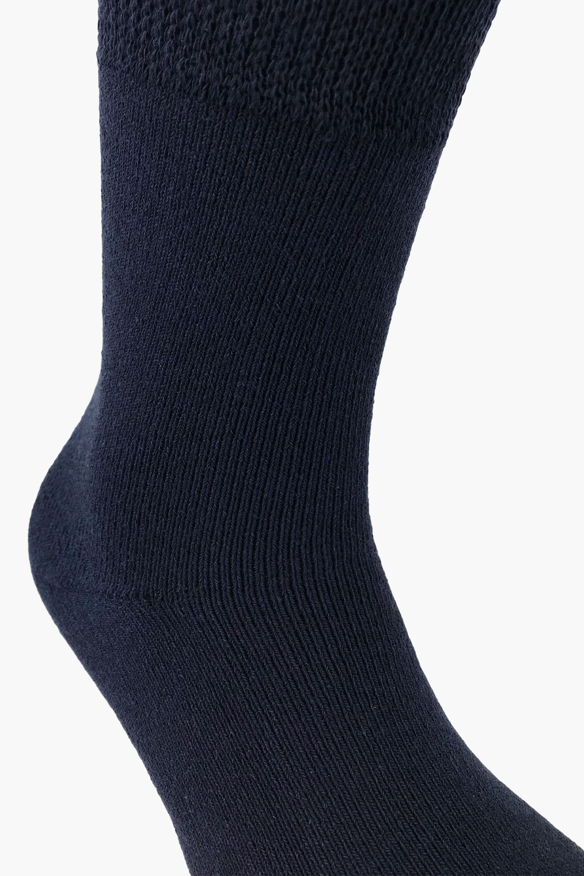 Likya Erkek Soket Çorap Havlu Pamuklu Düz Comfort - Thumbnail