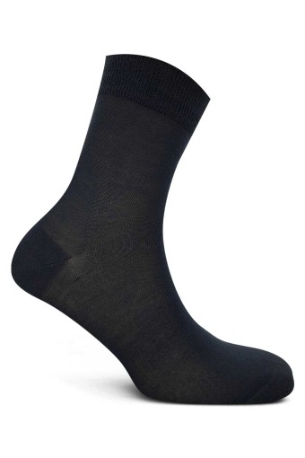 LİKYA ÇORAP - Likya Erkek Modal Yarım Konç Çorap - Düz LİKYA ÇORAP - Likya Erkek Modal Yarım Konç Çorap - Düz