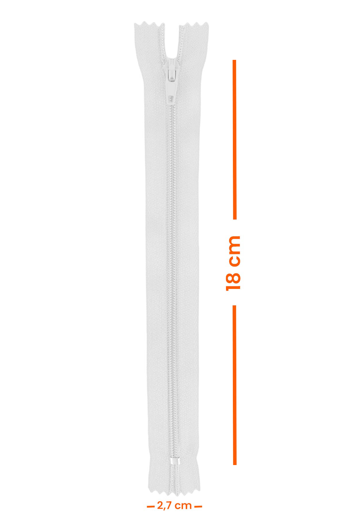 Likya Fermuar 18 Cm - Thumbnail