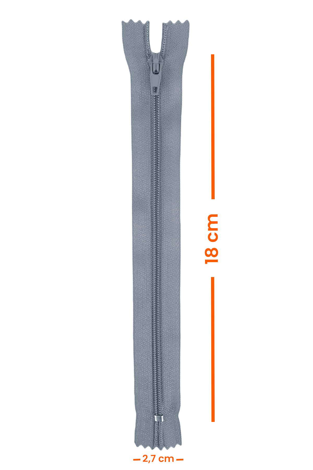 Likya Fermuar 18 Cm - Thumbnail