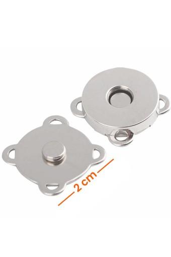 LİKYA HOBİ - Likya İnce Dikme Mıknatıs 18mm Nikel