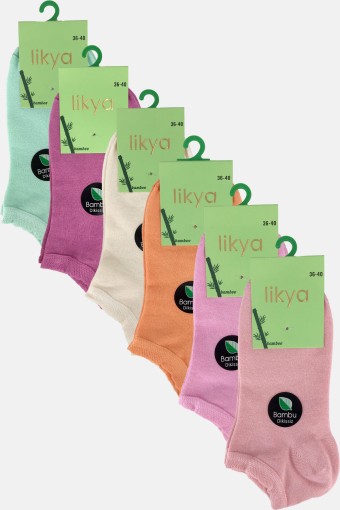 LİKYA ÇORAP - Likya Kadın Bambu Patik Çorap (1) LİKYA ÇORAP - Likya Kadın Bambu Patik Çorap (1)