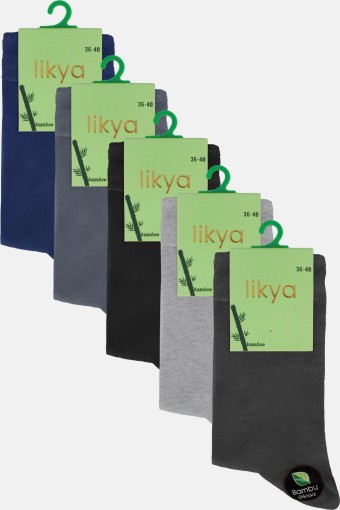 LİKYA ÇORAP - Likya Kadın Çorap Bambu Soket 200 İğne Sık Dokuma (1) LİKYA ÇORAP - Likya Kadın Çorap Bambu Soket 200 İğne Sık Dokuma (1)
