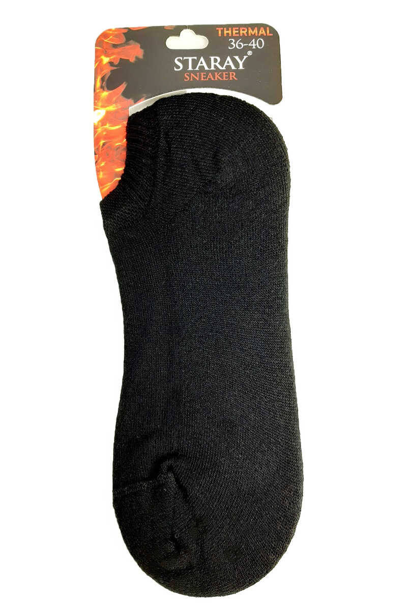 Likya Kadın Karde Sneakar Çorap Taban Altı Havlu - Thumbnail