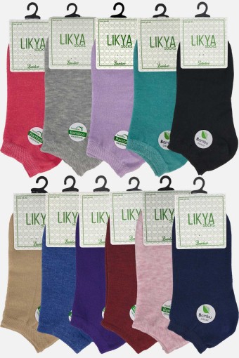 LİKYA ÇORAP - Likya Kadın Patik Çorap Bambu (1) LİKYA ÇORAP - Likya Kadın Patik Çorap Bambu (1)