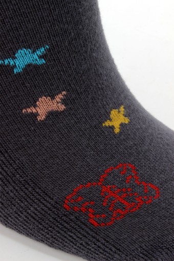 LİKYA ÇORAP - Likya Kadın Taban Altı Havlu Patik Çorap - Desenli (1) LİKYA ÇORAP - Likya Kadın Taban Altı Havlu Patik Çorap - Desenli (1)